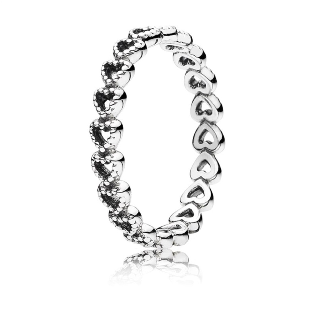 Pandora linked love ring